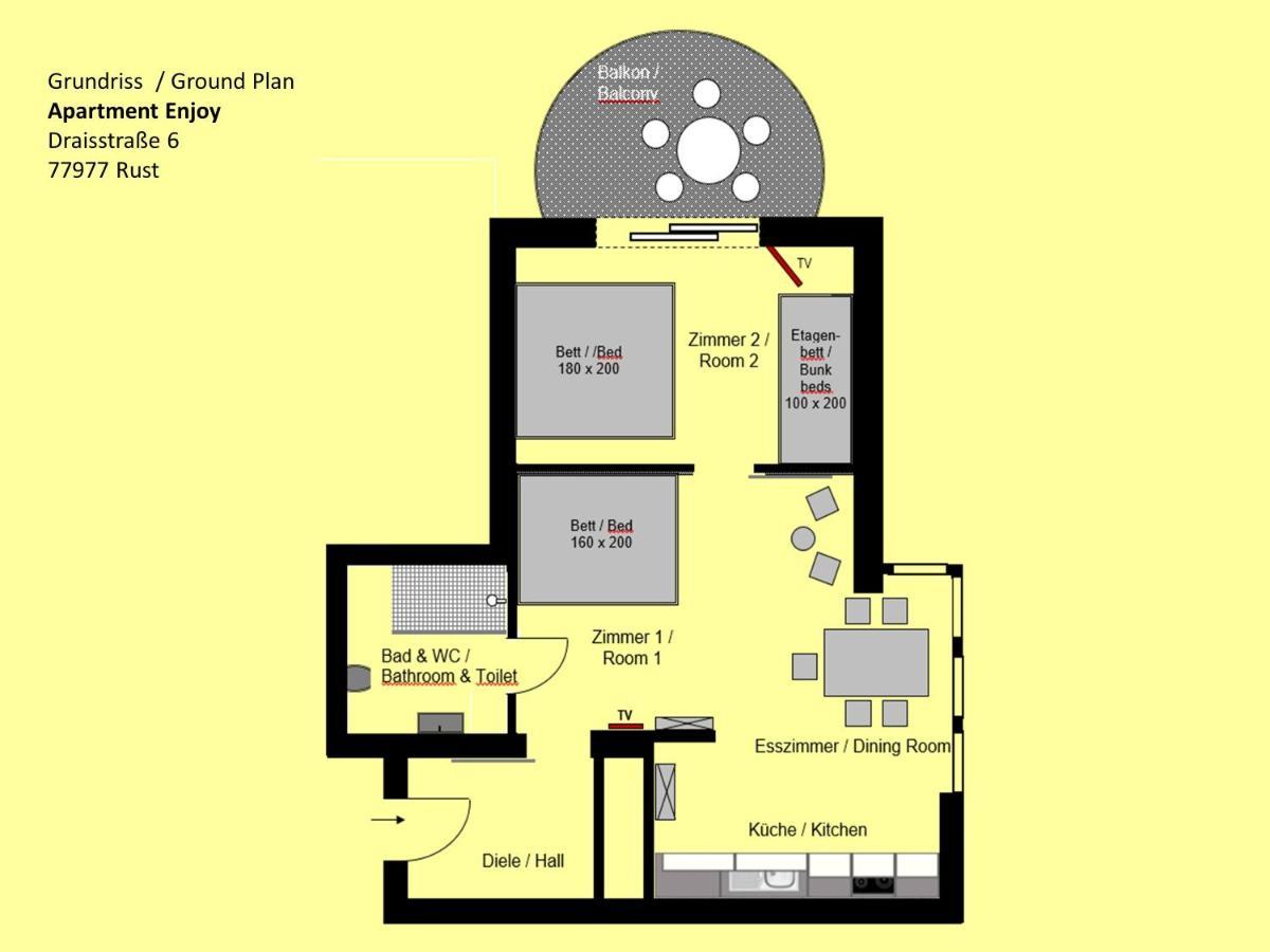 Apartment Enjoy 러스트 외부 사진